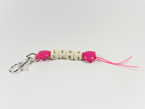 Sleutelhanger klein - roze - WauwPauw