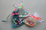 Houten kralenketting Pink Star - WauwPauw