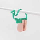 12 Clip Folding Drying Rack Underwear Socks Clip Multi-functional Clothes Rack Plastic Portable Cloth Drying Rack - WauwPauw