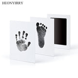 Baby Care Non-Toxic Baby Handprint Footprint Imprint Kit Baby Souvenirs Casting Newborn Footprint Ink Pad Infant Clay Toy Gifts - WauwPauw