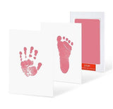 Baby Care Non-Toxic Baby Handprint Footprint Imprint Kit Baby Souvenirs Casting Newborn Footprint Ink Pad Infant Clay Toy Gifts - WauwPauw