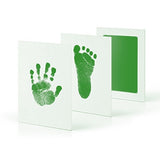 Baby Care Non-Toxic Baby Handprint Footprint Imprint Kit Baby Souvenirs Casting Newborn Footprint Ink Pad Infant Clay Toy Gifts - WauwPauw