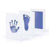 Baby Care Non-Toxic Baby Handprint Footprint Imprint Kit Baby Souvenirs Casting Newborn Footprint Ink Pad Infant Clay Toy Gifts - WauwPauw