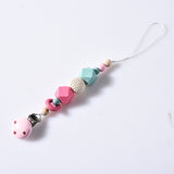 DIY Colorfull Wooden Baby Pacifier Clips Funny Pacifier Chain For Infant Feeding Toddle Teething Chew Toy Dummy Clips BPA Free - WauwPauw