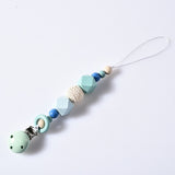 DIY Colorfull Wooden Baby Pacifier Clips Funny Pacifier Chain For Infant Feeding Toddle Teething Chew Toy Dummy Clips BPA Free - WauwPauw